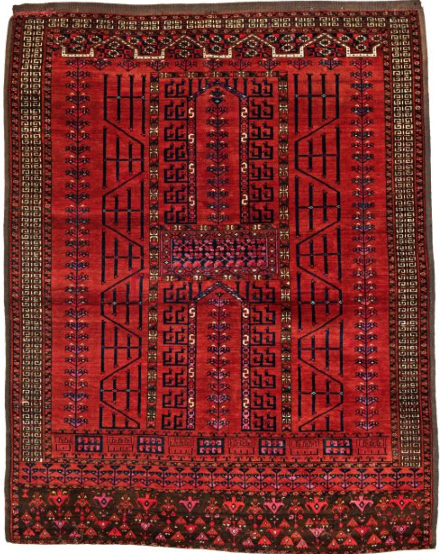 Saryk Turkmen ensi (the ‘Siawosch Azadi’ ensi), 17th–18th century
